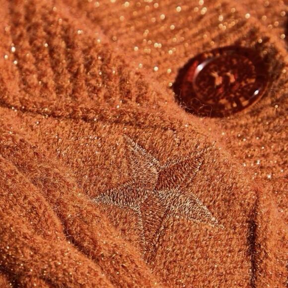 Taylor Swift Life of a Showgirl Glitter Orange Cardigan Box Set sz XS / S NEW - Picture 3 of 5